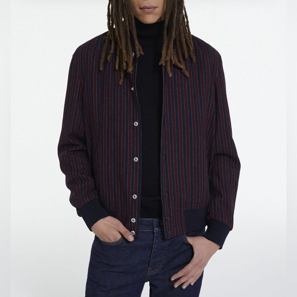 THE KOOPLES STRIPED NWT MEN’S JACKET SIZE M